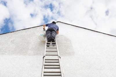 Peinture extérieure à Saint-Genest-Lerpt — façades et ravalement